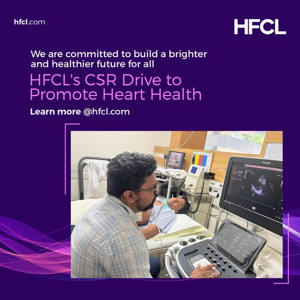 HFCL's CSR Drive to Promote Heart Health