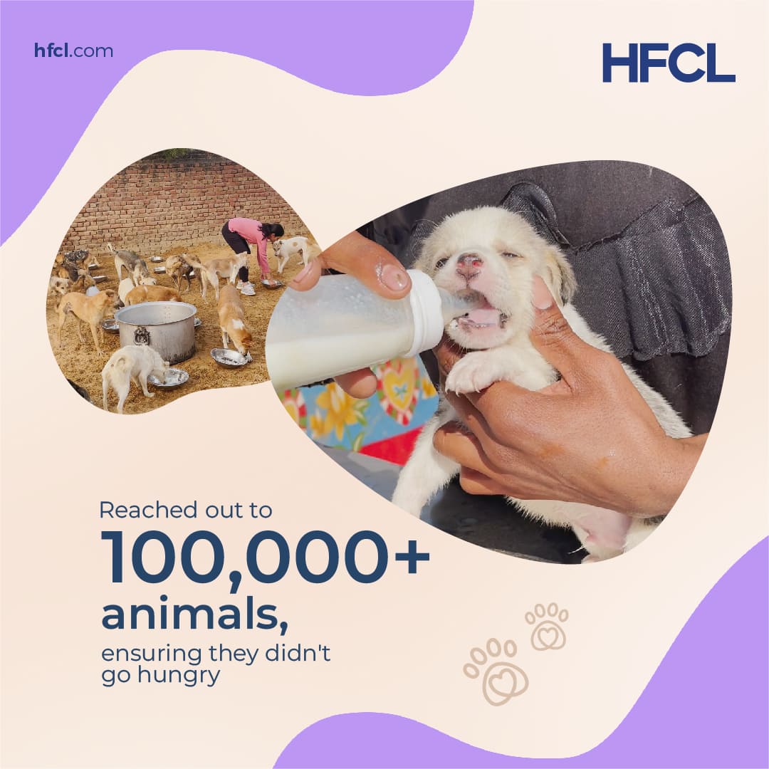 HFCL Makes a Difference with Animal Welfare Initiatives!