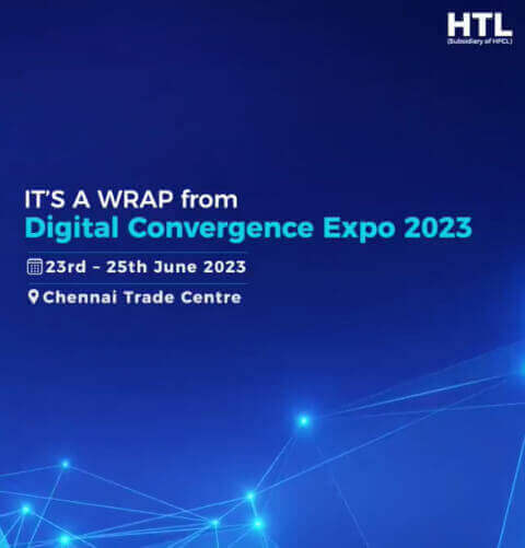 HTL Showcases OFC & Passive Connectivity Solutions at Digital Convergence Expo in Chennai!