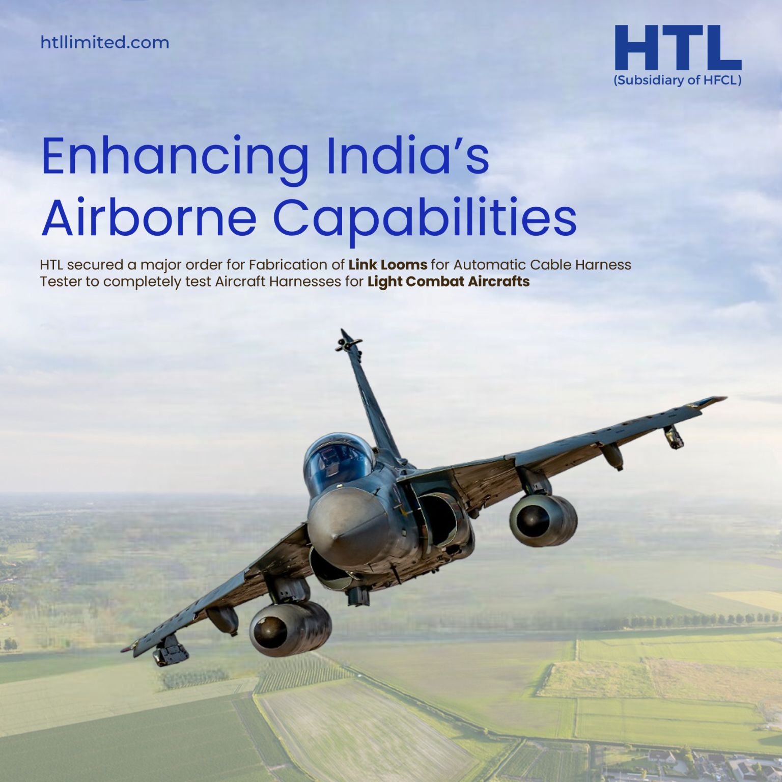 HTL: Enhancing India's Airborne Capabilities!