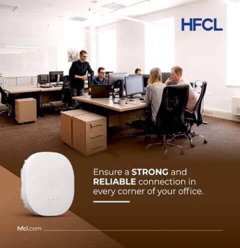 HFCL's Wi-Fi Access Points Portfolio offering Reliable Wireless Connectivity for Enterprises!
