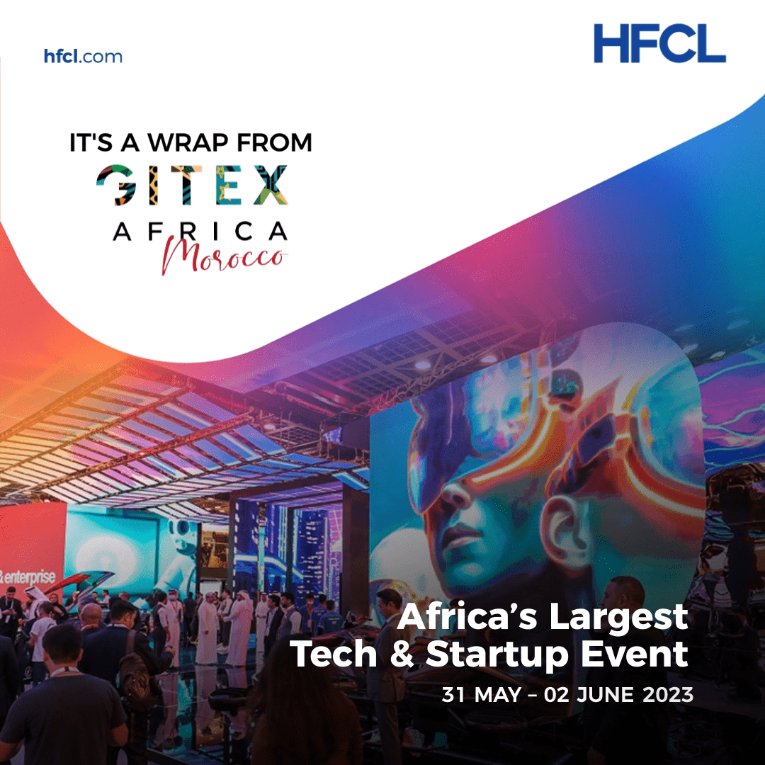 HFCL Showcases Wi-Fi & OFC Solutions at GITEX Global, Africa!