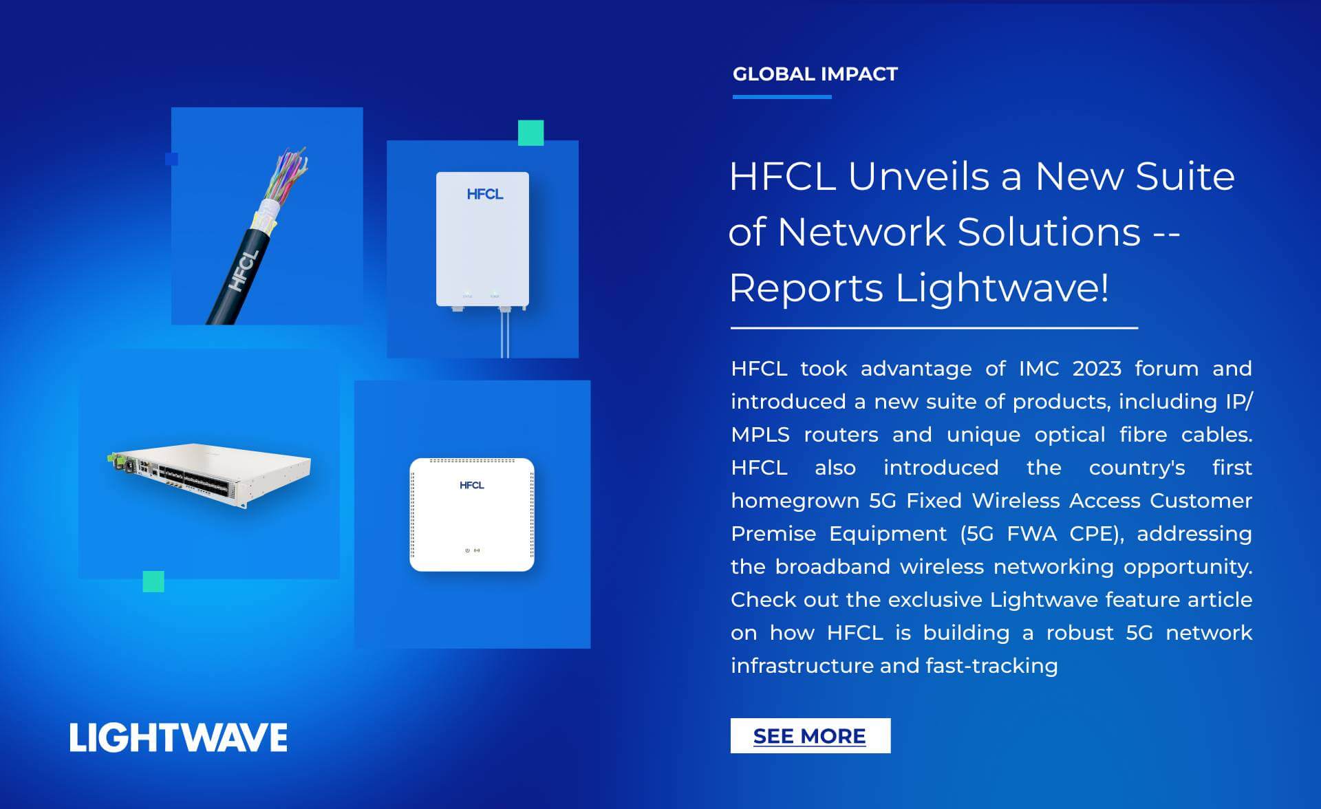 HFCL Drives Innovation Across the Telco Value Chain With Global Wins!