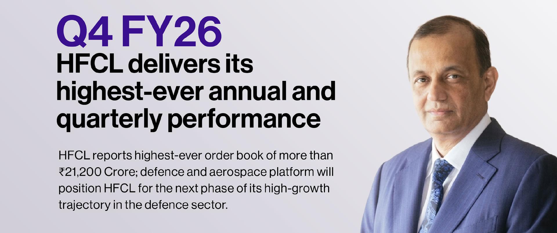 HFCL Delivers Its Highest-Ever Annual And Quarterly Performance!